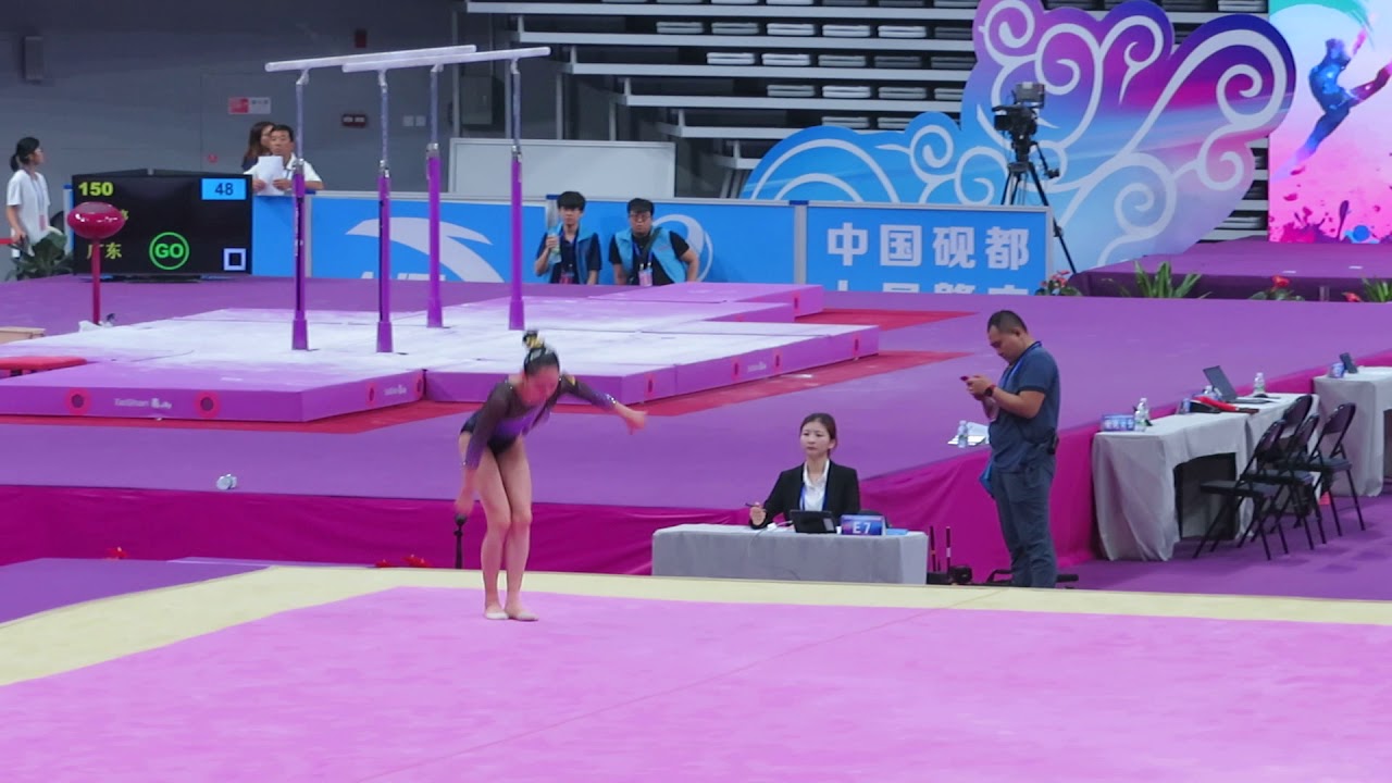 Liu Tingting - FX EF - 2019 CHN Nationals Zhaoqing