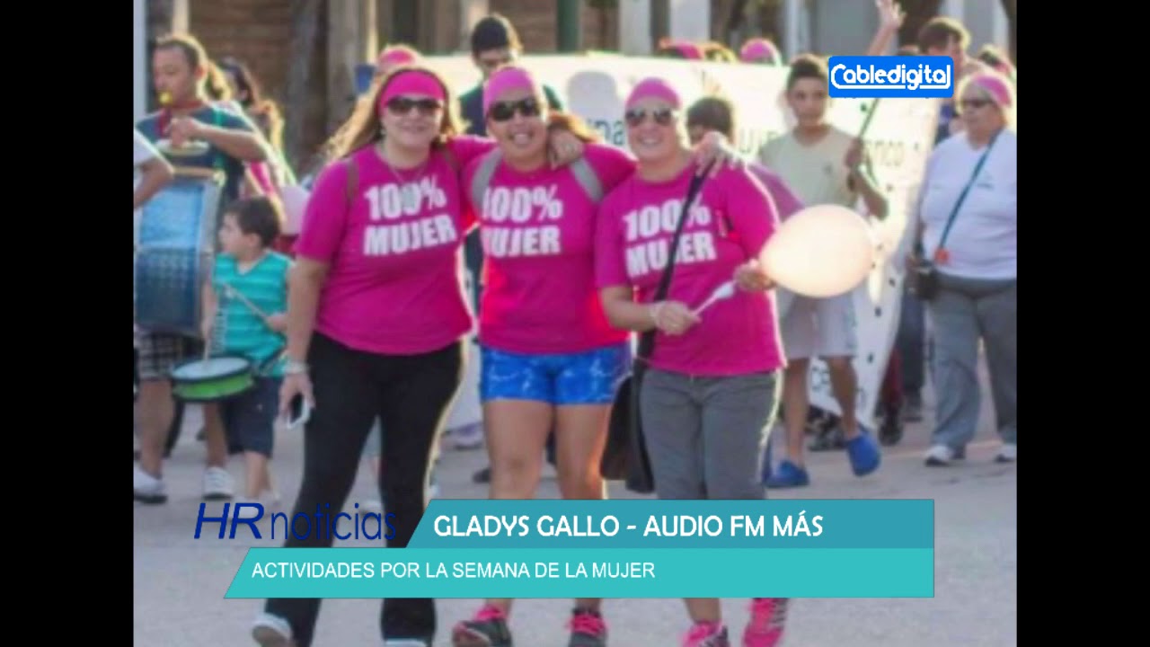 GLADYS GALLO   ACTIVIDADES POR LA SEMANA DE LA MUJER