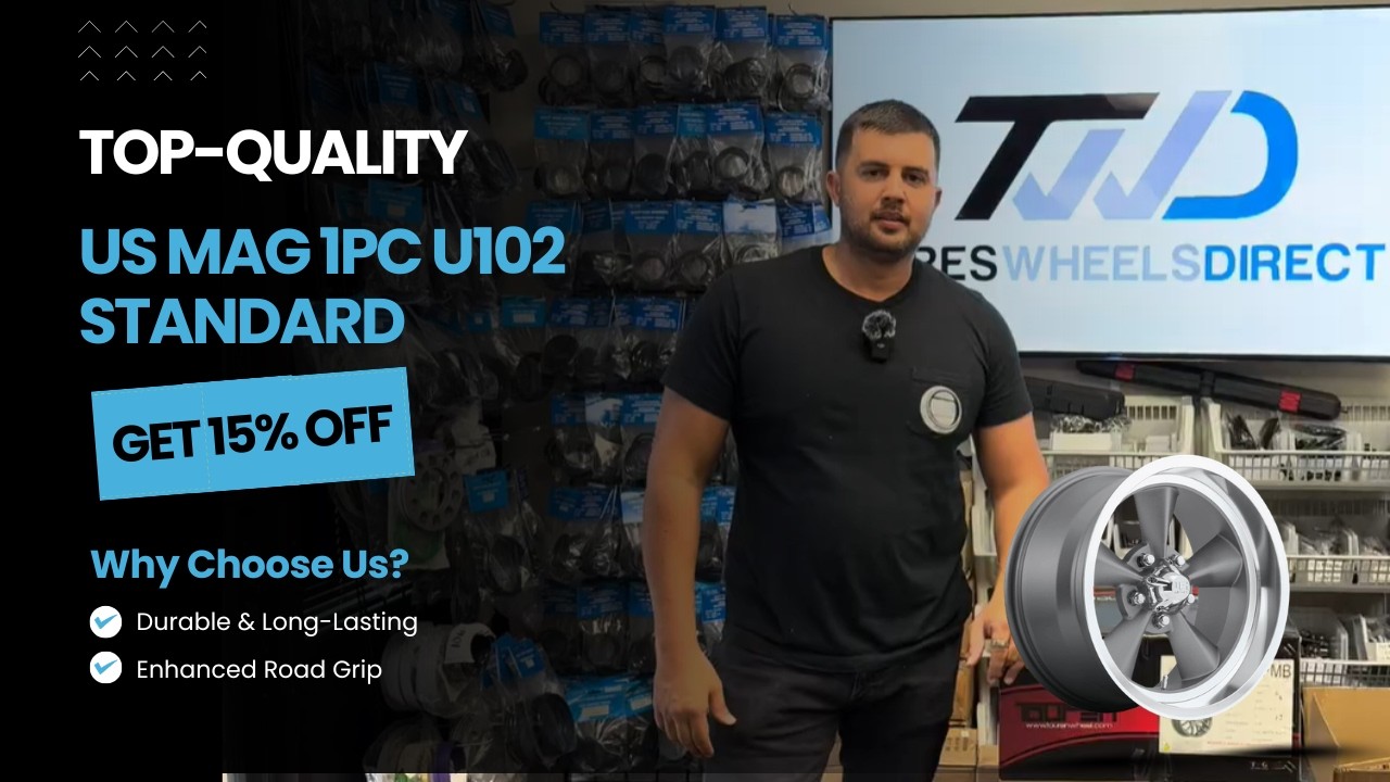 Колесные диски US Mag U102 | 15x8 Матовый оружейный металл | 5x114.3