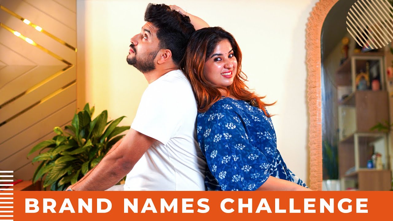 HOUSEHOLD BRAND NAMES CHALLENGE😍😉