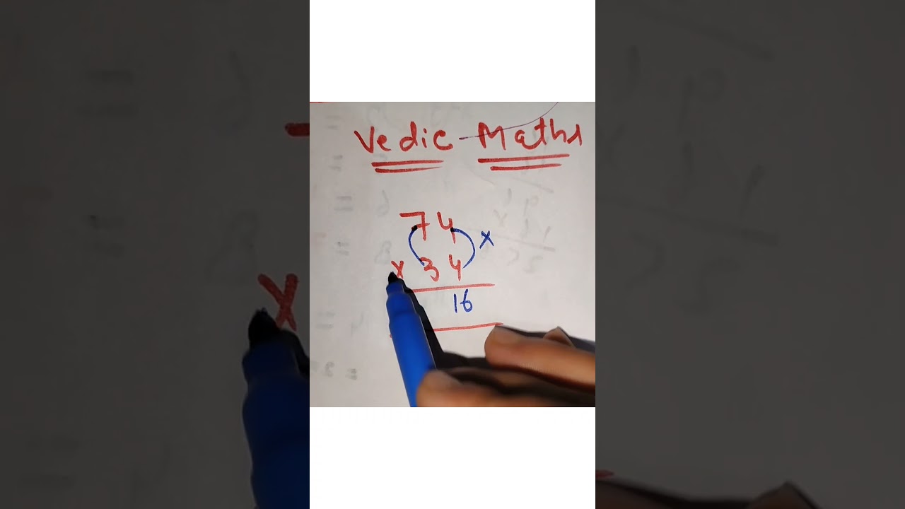 |vedic maths| #ahorts#viral#trending#vedicmaths#mathstricks#factualmaths