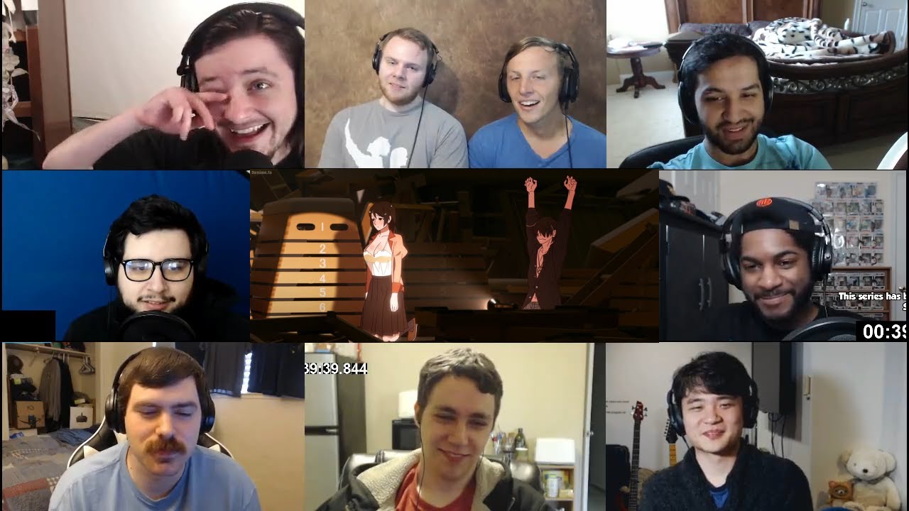 Kizumonogatari III Reaction Mashup