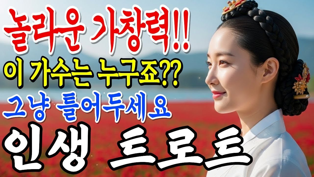 👏전문가도 놀라는 가창력! 이 가수는 누구죠?🎤국악트로트 | 두번 이상 듣지 마세요 | #7080ㅣ플레이리스트
