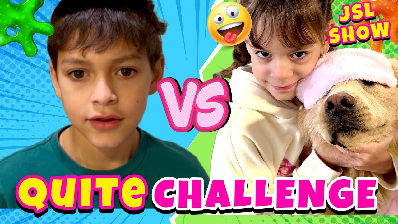 The Quiet Challenge 🤫 | Funniest Twist Ending Ever! - The JSL Show 