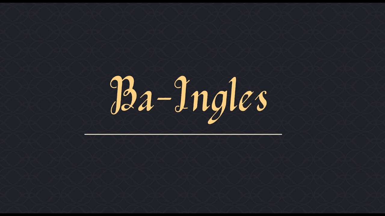BA-INGLES Tutorial