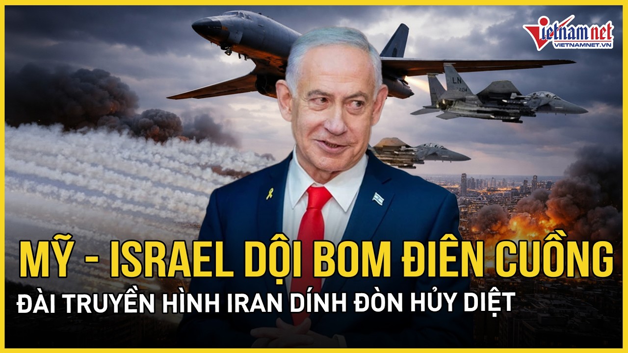 Sửng sốt đài truyền hình Iran dính đòn hủy diệt của Mỹ - Israel, TT Trump tiết lộ lý do khai tử Iran