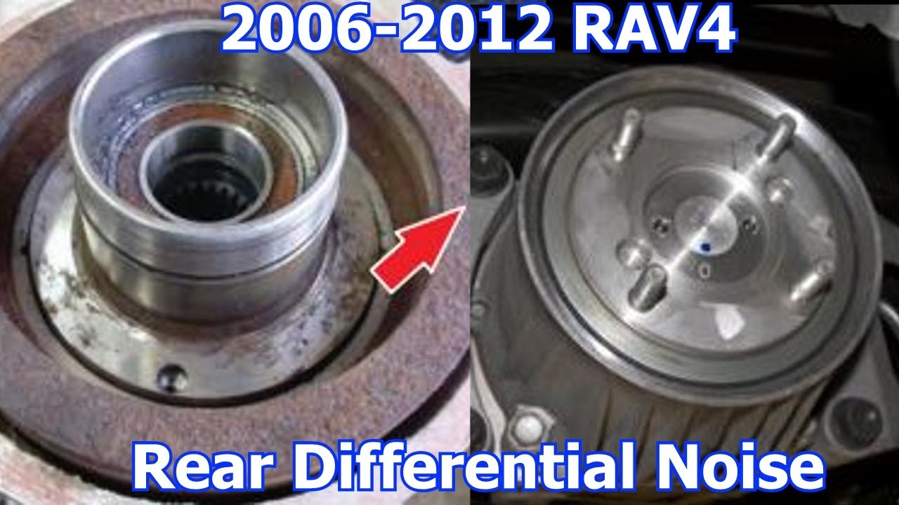 How to fix Rear Differential Coupling Growl Noise on 2006 2012 Toyota RAV4