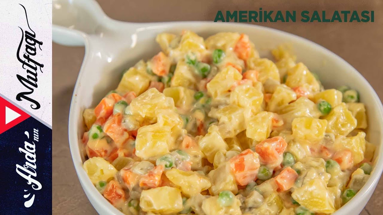 Ev Yapımı Mayonez - Amerikan Salatası | Arda’nın Mutfağı