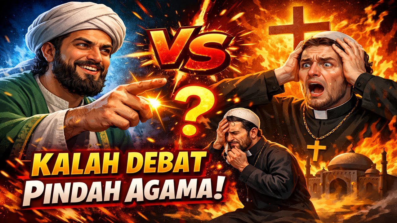DEBAT SERU KALAH PINDAH AGAMA !! ABU NAWAS MELAWAN PENDETA SOMBONG