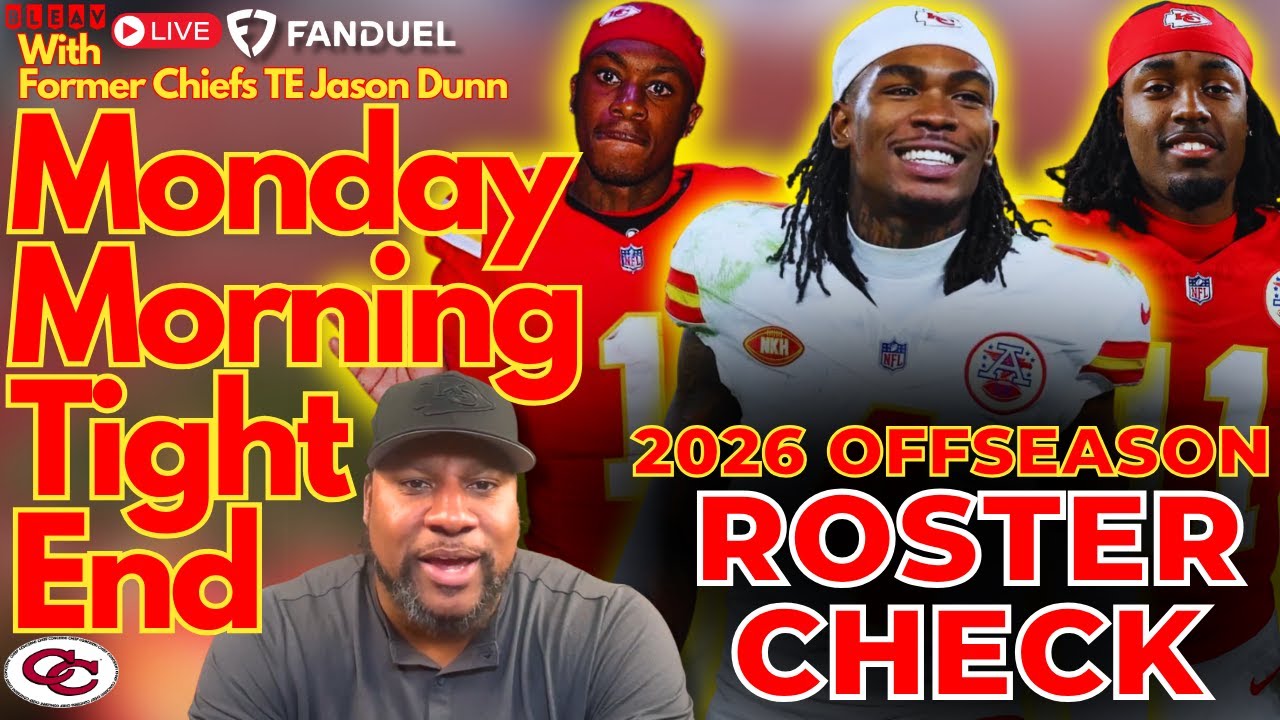 Monday Morning Tight End Ep. 120: Chiefs WR Overhaul? 👀 Breaking Down KC’s Offseason Options!