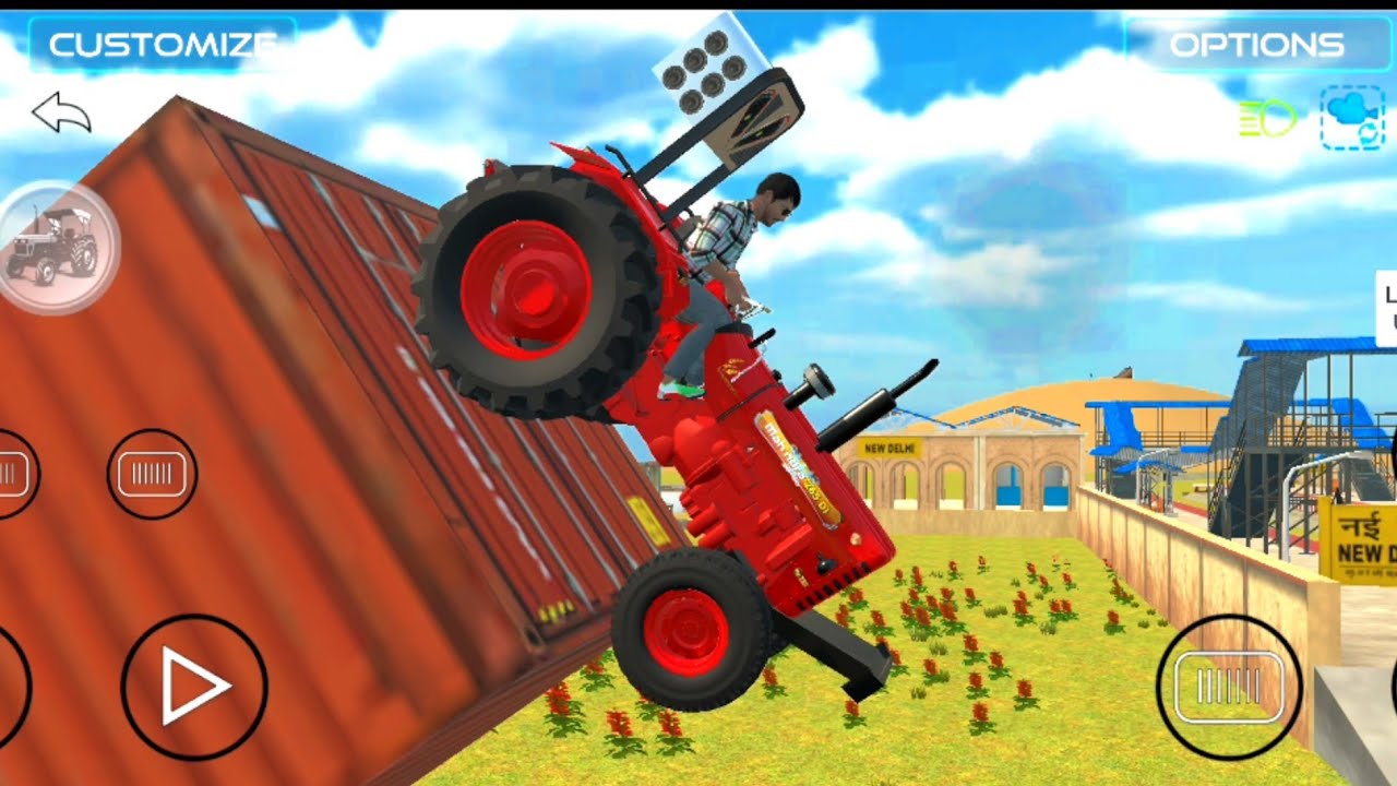 Mahindra 265 di tractors game🚗💨🇮🇹 play #viralvideo #games #2026 