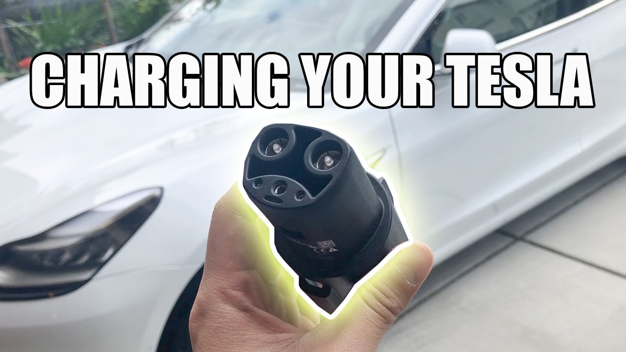 How to Charge a Tesla Model 3 (and S,X,Y)