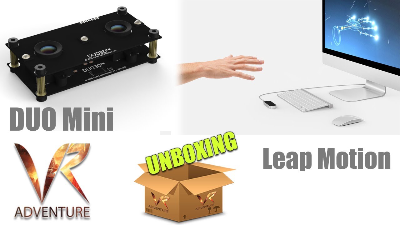 Unboxing of Leap Motion Controller And DUO Mini || VR Adventure