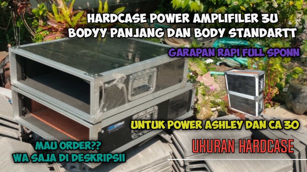 ukuran Hardcase Power 3u Body Standart 55Cm Dan Body Panjangg 65Cm!! JOSS GARAPAN RAPI. RD Audio Pro