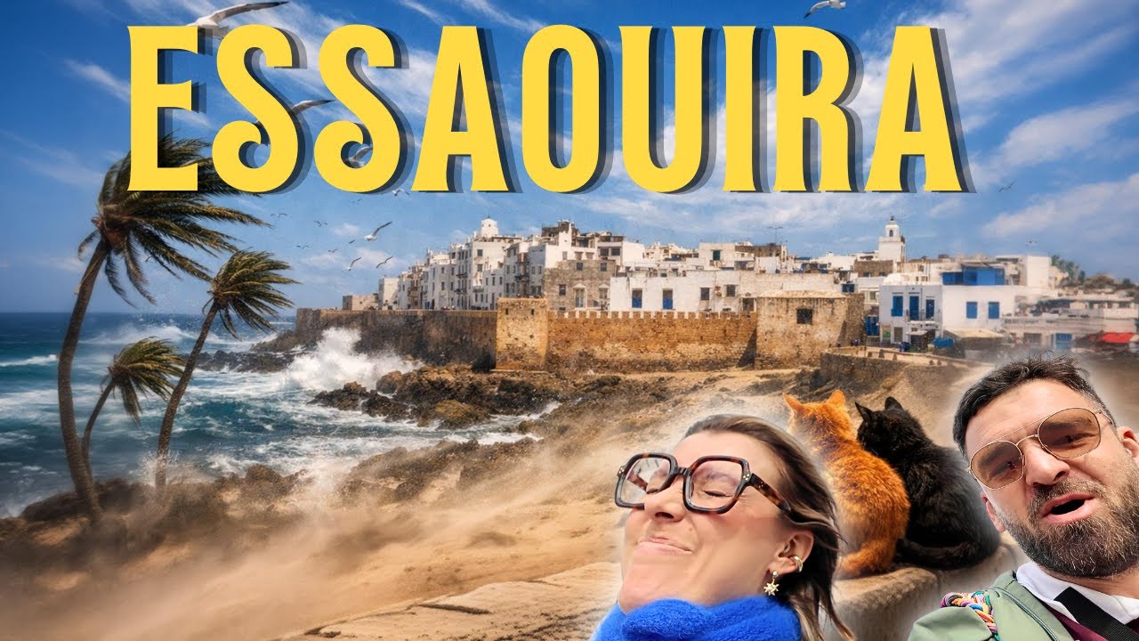 On à Faillit s'envoler à ESSAOUIRA ! 😅 Jour 7, visite de la ville dont tout le monde parle