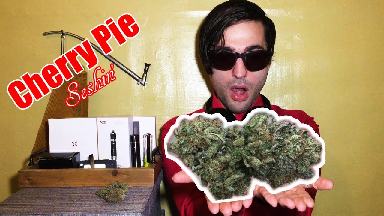 Red Eyed Widow: Cherry Pie Strain Review (Sheshin')