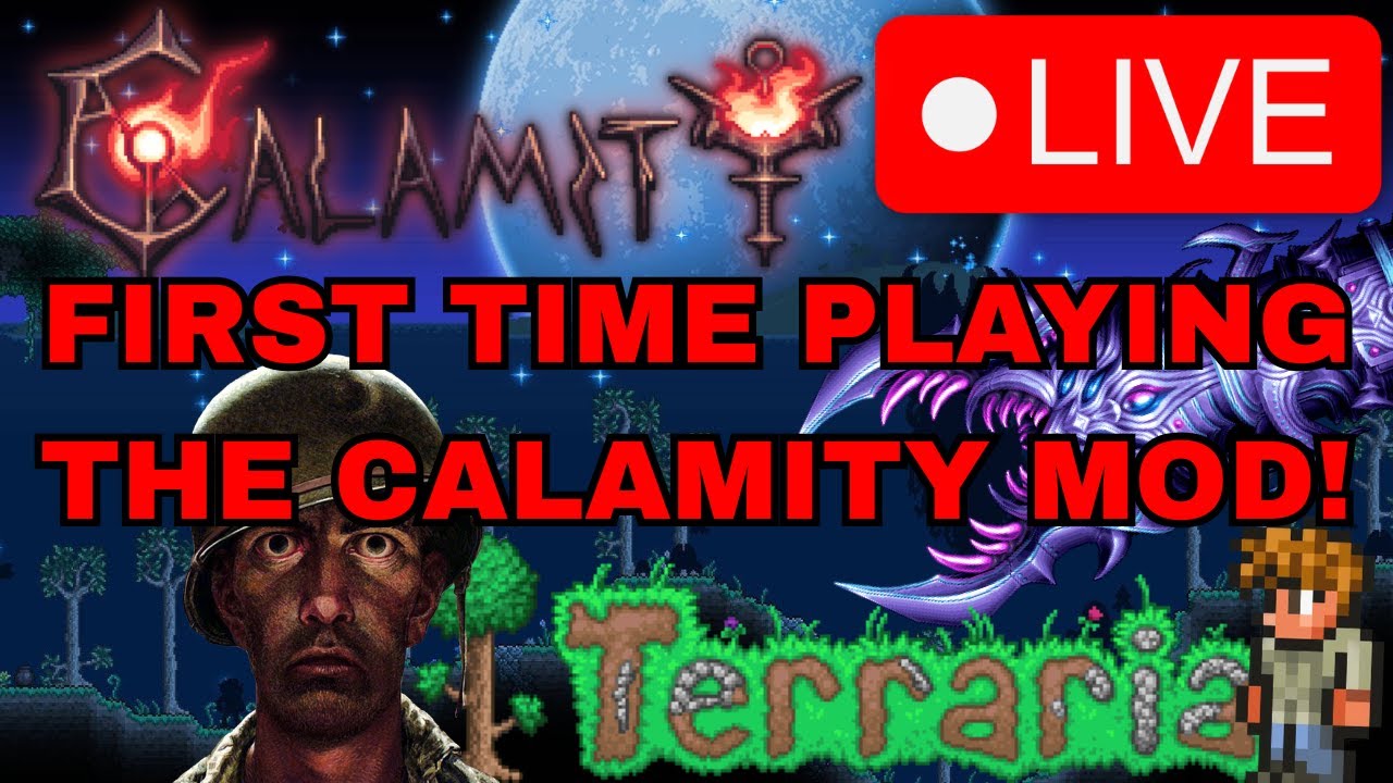 KILLING WALL OF FLESH!|Terraria Calamity Mod First Playthrough