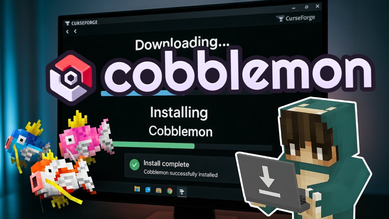 EASIEST WAY to Install/Download Cobblemon in 60 Seconds