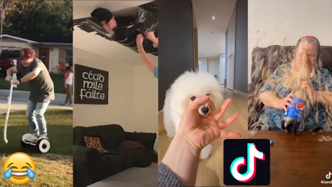 ZKUS SE NESM&Aacute;T! Přes 90% lid&iacute; to nezv&aacute;dne - TikTok Vtipn&aacute; Videa 2020 (kompilace #1)