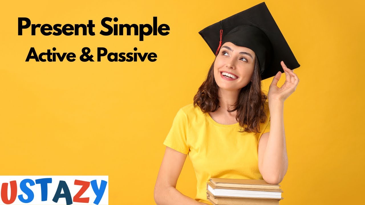 Present simple active and passive examples, English grammar tenses