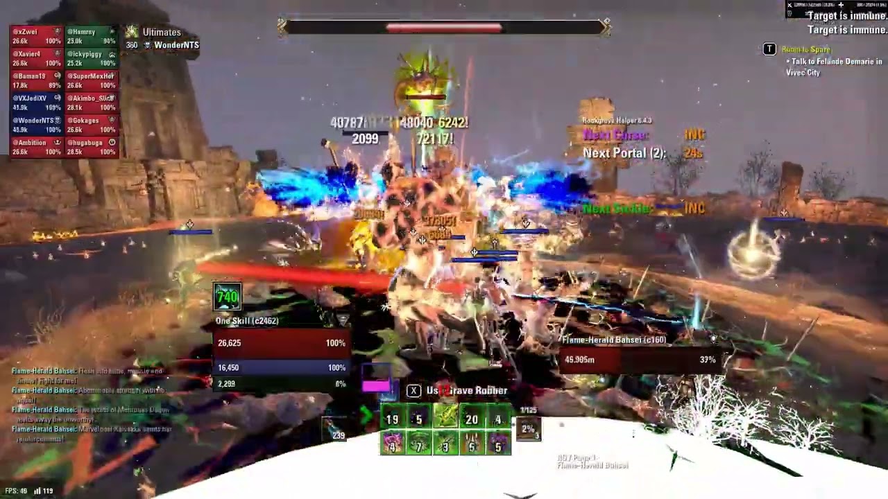 Flame-Herald Bahsei 163k ST | 244k AOE - Genesis