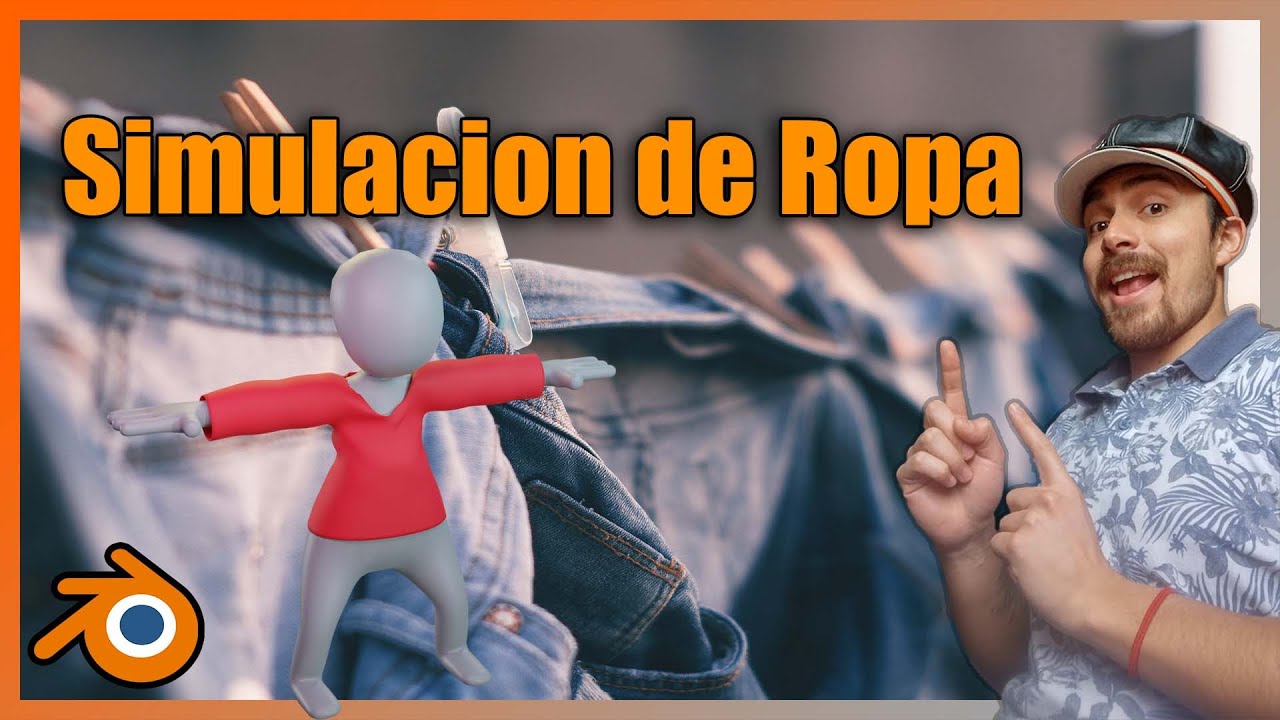 👕 Modelado de Ropa en Blender 3.X con SIMULADOR de Fisicas
