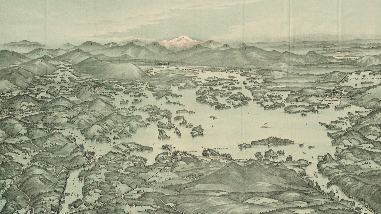 Lake Winnipesaukee New Hampshire History and Cartograph (1903)