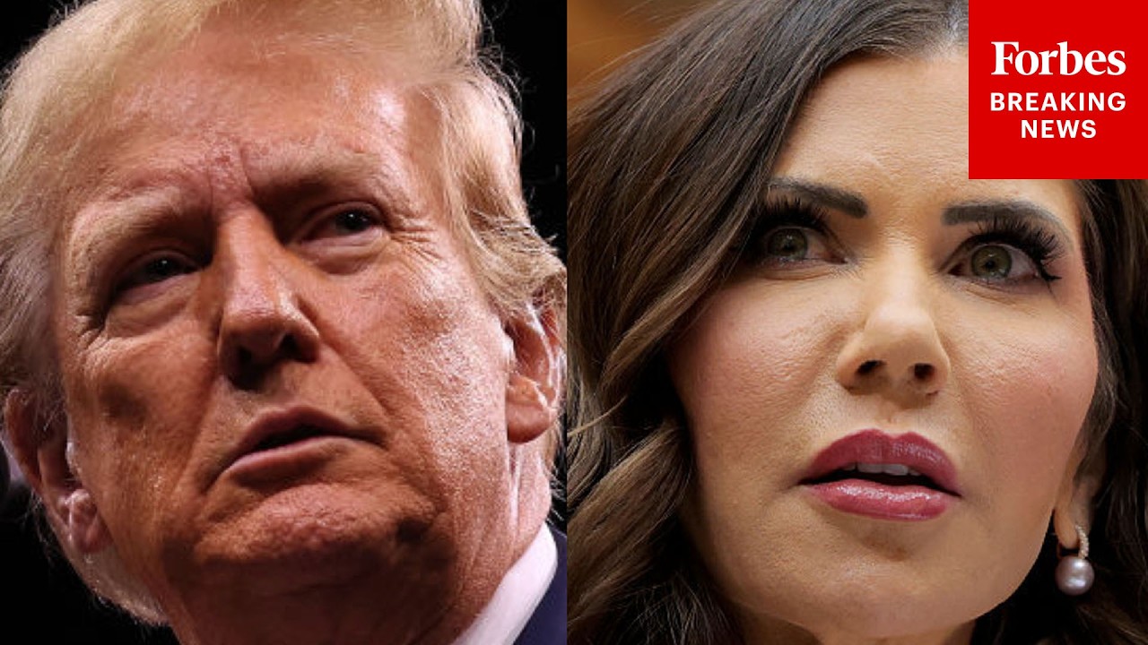 BREAKING NEWS: Trump Announces Kristi Noem Out As DHS Secretary