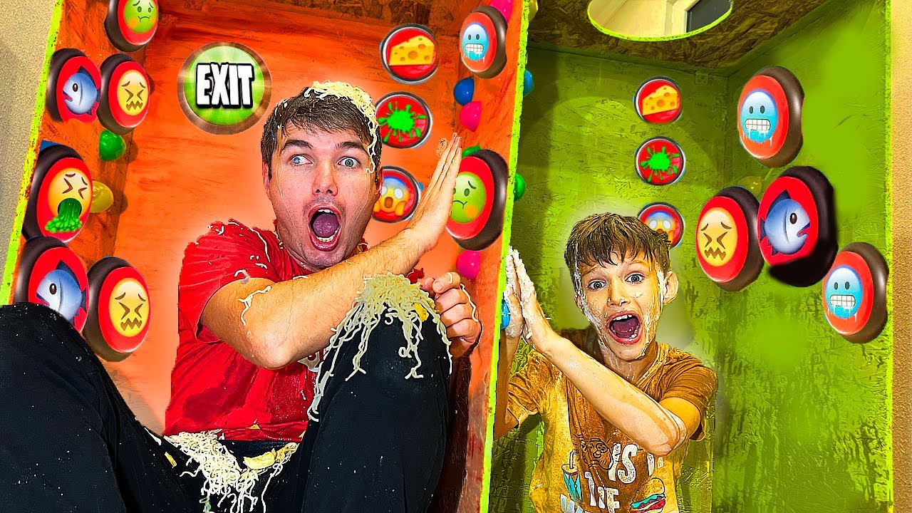 100 BUTOANE MISTERIOASE😱🎁/ Evadeaza daca poți🤣