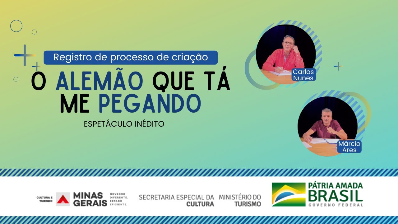 O alemão que tá me pegando | Registro de Processo de Criação