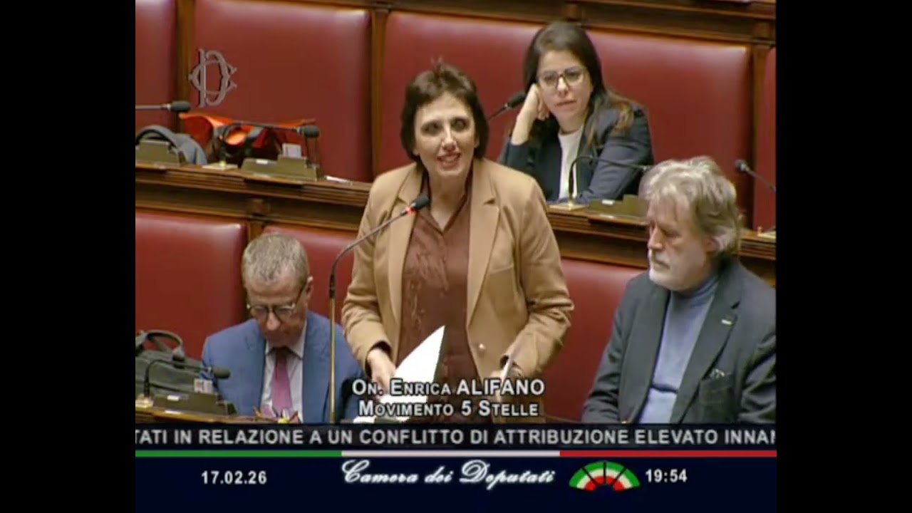 Enrica Alifano su costituzione in giudizio della Camera sul caso Sgarbi vs Marini (17 febbraio 2026)
