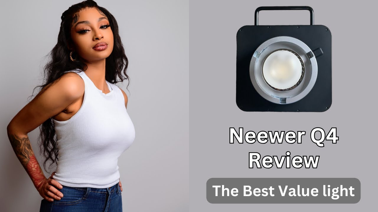 The Best Strobe Light Under $400! Neewer Q4 Review | Simple One Light Setup @NeewerOfficial