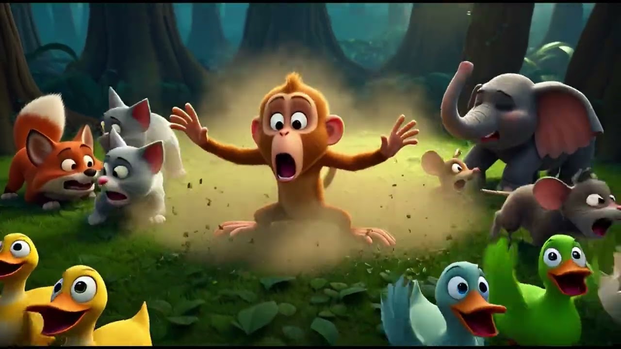 দশে মিলে করি কাজ 🐘🐒 | Teamwork Bangla Cartoon | শিশুদের শিক্ষনীয় গল্প | GolpoBoxBangla