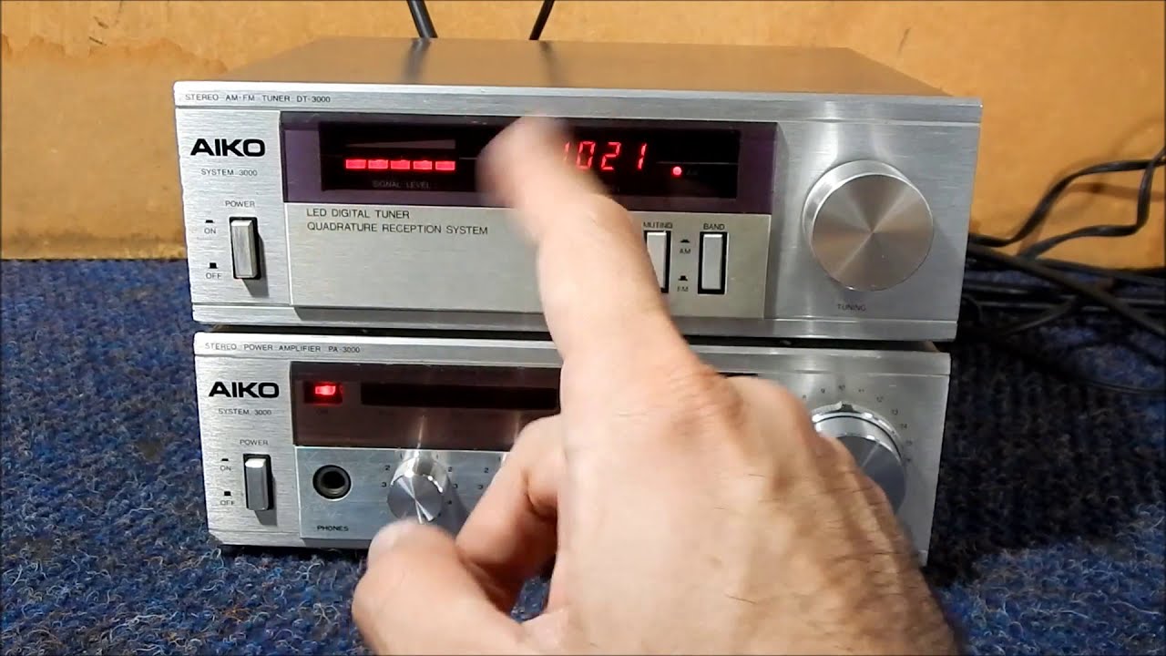 VENDA - AIKO 3000 - AMPLIFICADOR BRINDE SINTONIZADOR [ DEMONSTRAÇÃO DE VENDA ]
