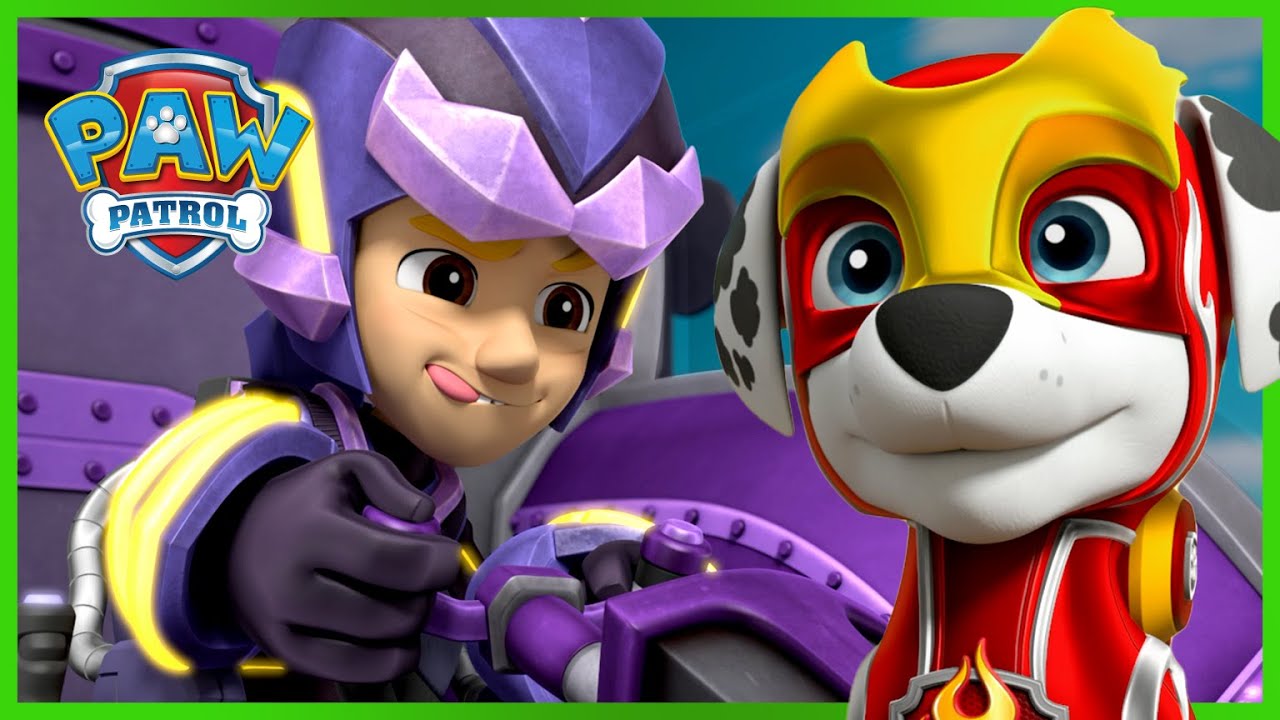 威力狗超能队对战哈洛&middot;韩丁那！- PAW Patrol 汪汪队立大功 - 儿童卡通