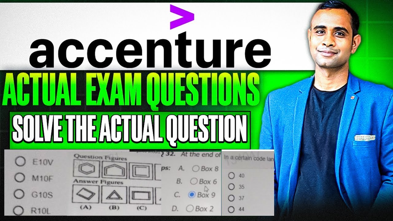 🔥Accenture August 2024 Actual Questions| Accenture Actual Questions asked🔥