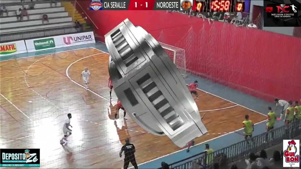 CONFIRA OS GOLS CIANORTE SERALLÊ FUTSAL 02 X 01 NOROESTE FUTSAL, 1° RODADA, SÉRIE BRONZE 2026.