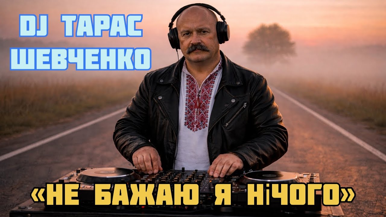 DJ Тарас Шевченко — “Не бажаю я нічого” (слова Василя Стуса)