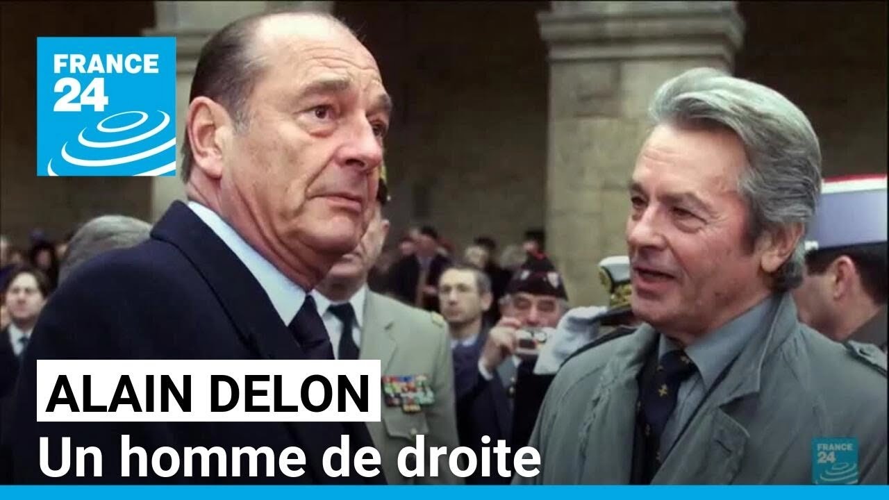 Alain Delon : un homme de droite, fier de ses opinions politiques • FRANCE 24