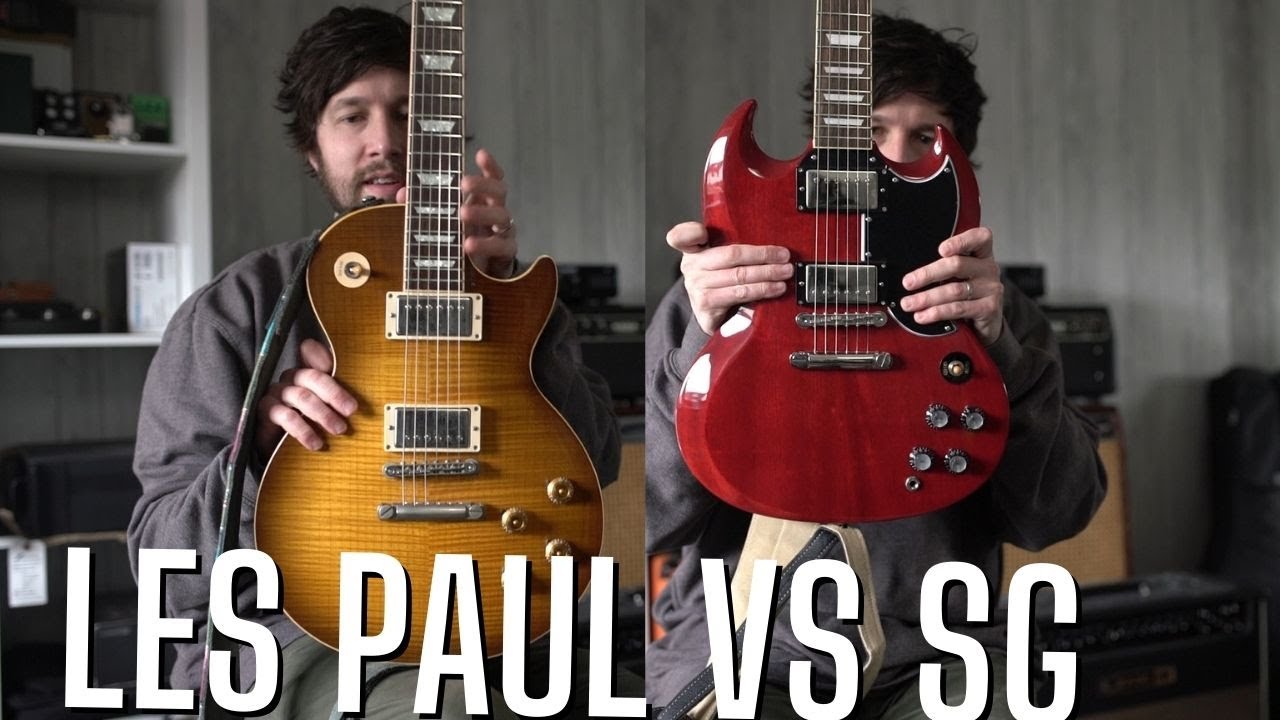 LES PAUL против SG — две фирменные гитары... Какую предпочитаете ВЫ?