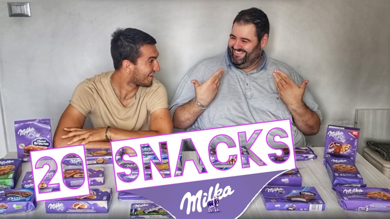 e dopo 2 anni : degustazione 20 SNACKS MILKA - tutto ciò che si trova in commercio - NO SUB ENG