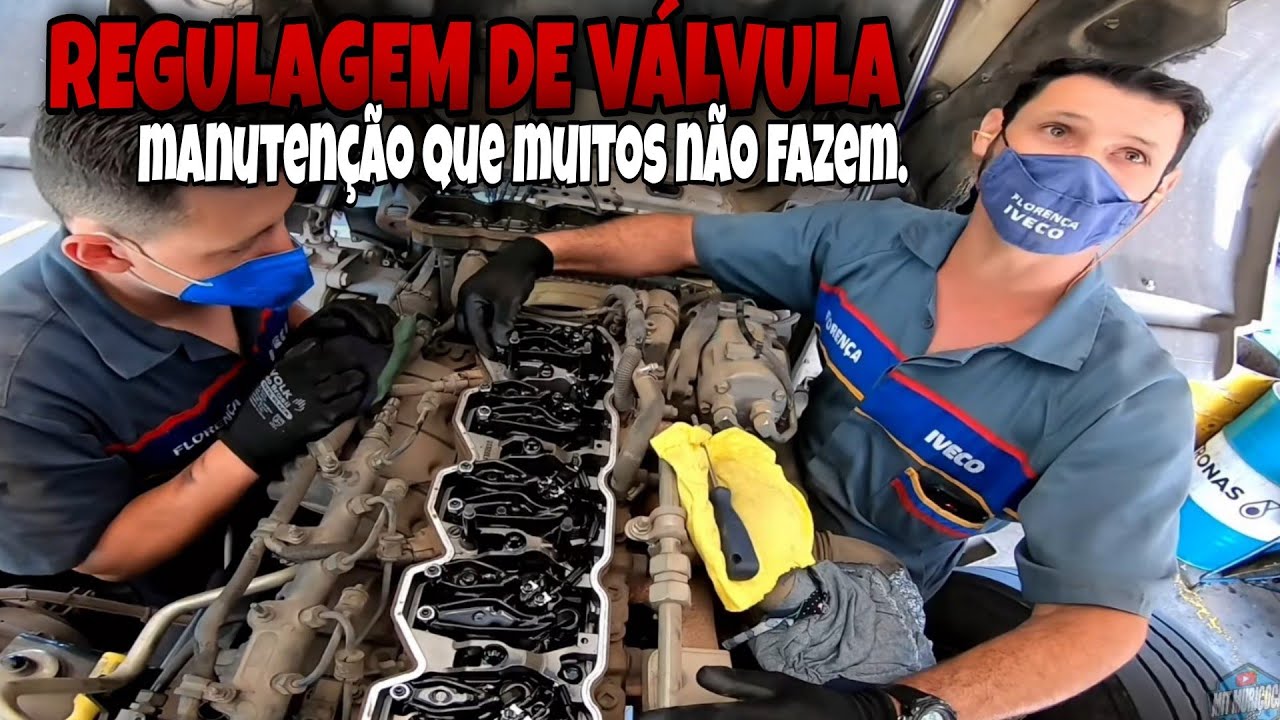 MANUTENÇÃO QUE MUITOS NÃO FAZEM NO MOTOR ( REGULAGEM DE VÁLVULA ) IVECO TECTOR
