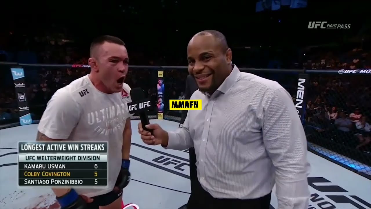 Brazil! You're dump ! You filthy animal! - Colby Covington
