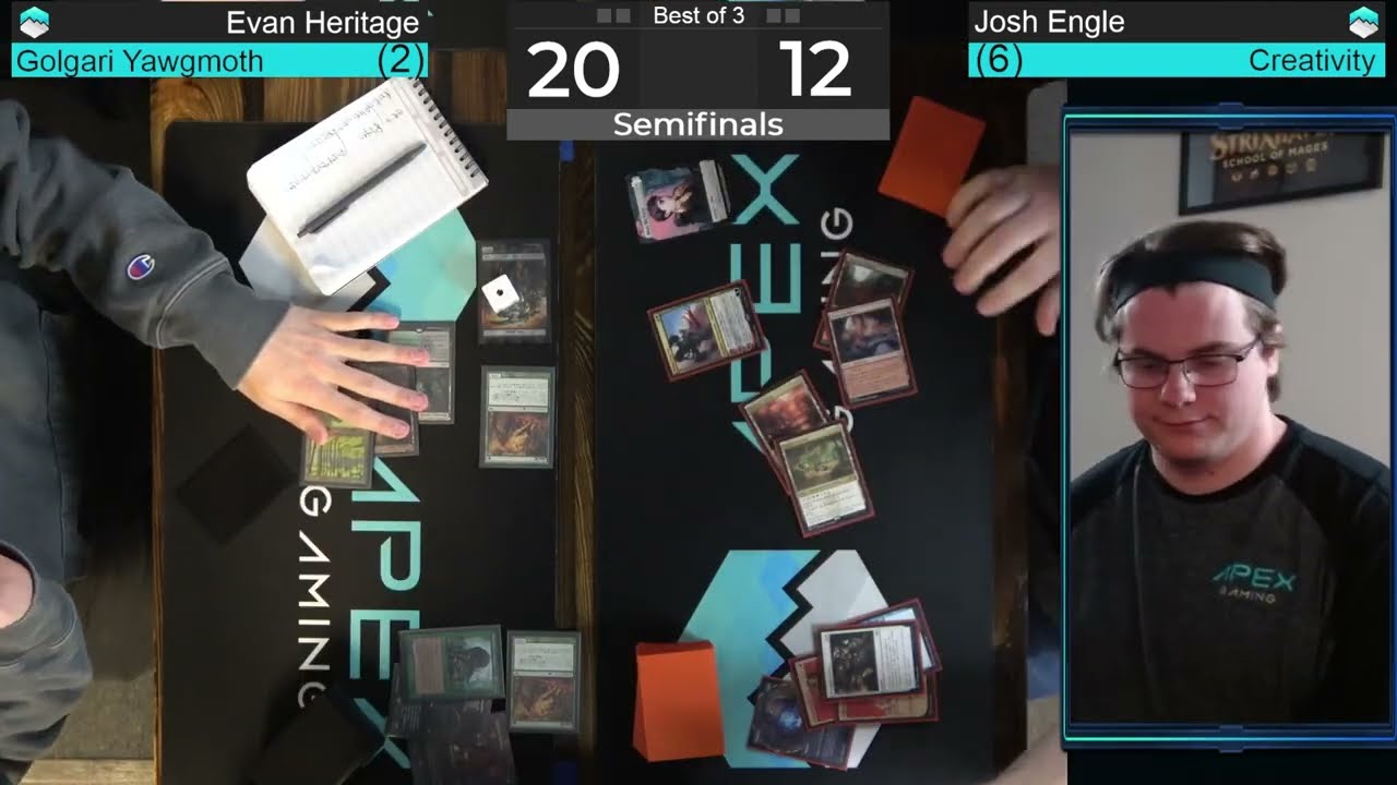 $5000 Apex Con Modern Event | Golgari Yawgmoth vs Creativity | Semifinals