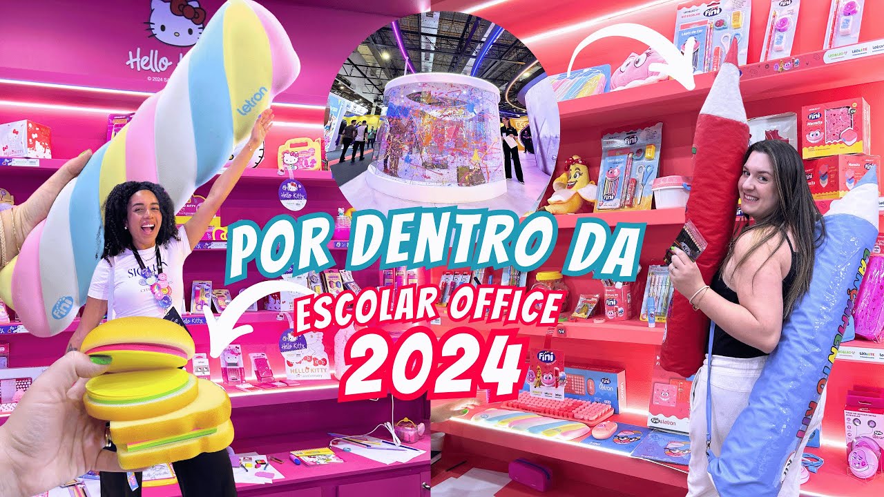 Lançamentos FINI, HELLO KITTY E MAIS! | Escolar Office 2024