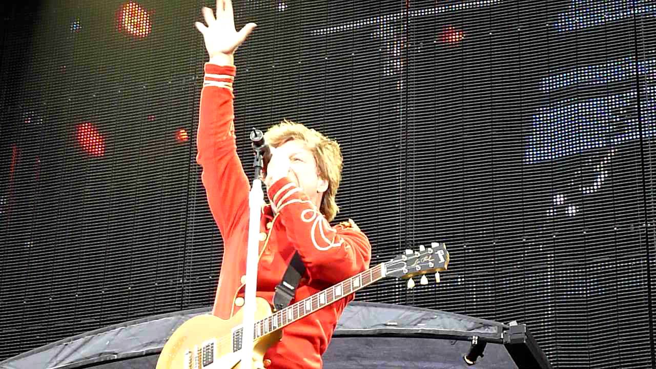 Bon Jovi - Sleep when I´m dead - Start me up - Mannheim 16.07.2011