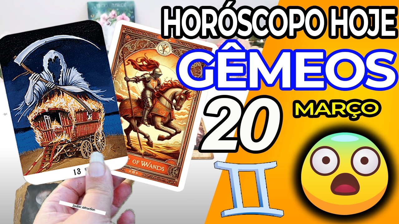 Você Vai Desmaiar❗️😰Nas Próximas 48 Horas⏳ Gêmeos ♊ 20 Março 2026 | Horoscopo do dia de hoje ♊ Tarot