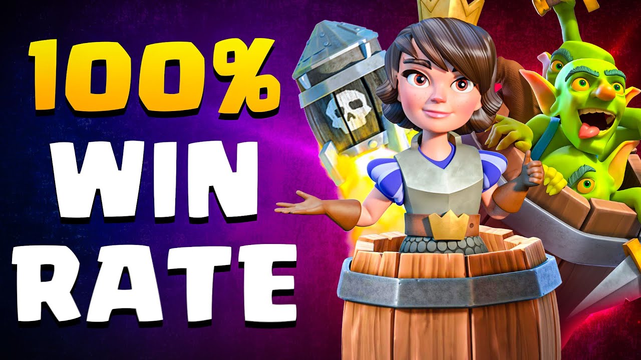 This Log Bait Deck has A *100% WINRATE*!
