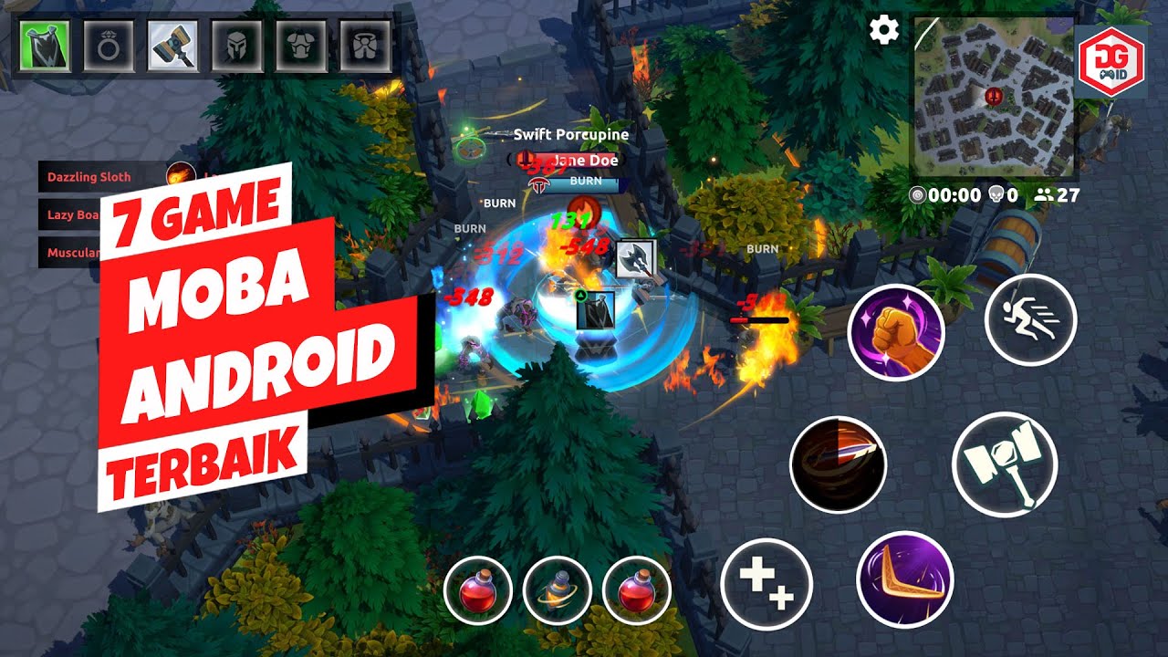 7 Game MOBA Terbaik Android 2022 | Grafik HD