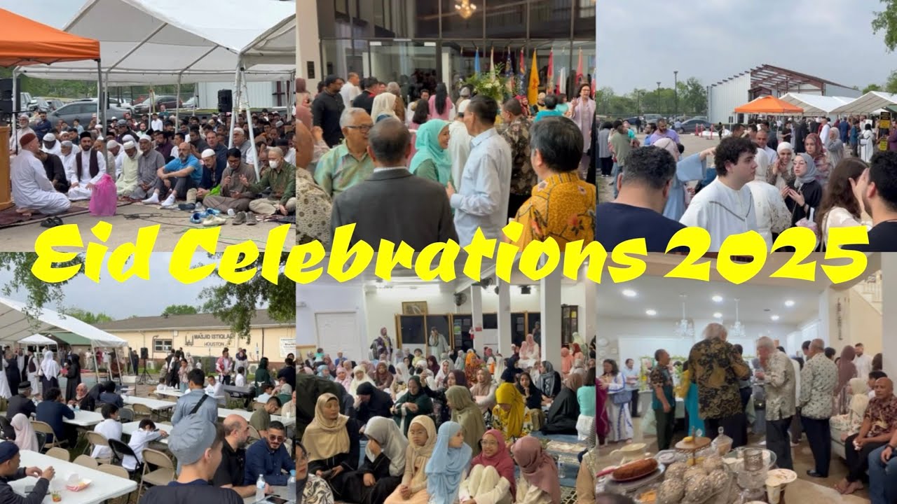 Eid Ul Fitr Celebration in Texas | Eid Pray in Houston | Eid 2025 in America (Sun, Mar 30, 2025)